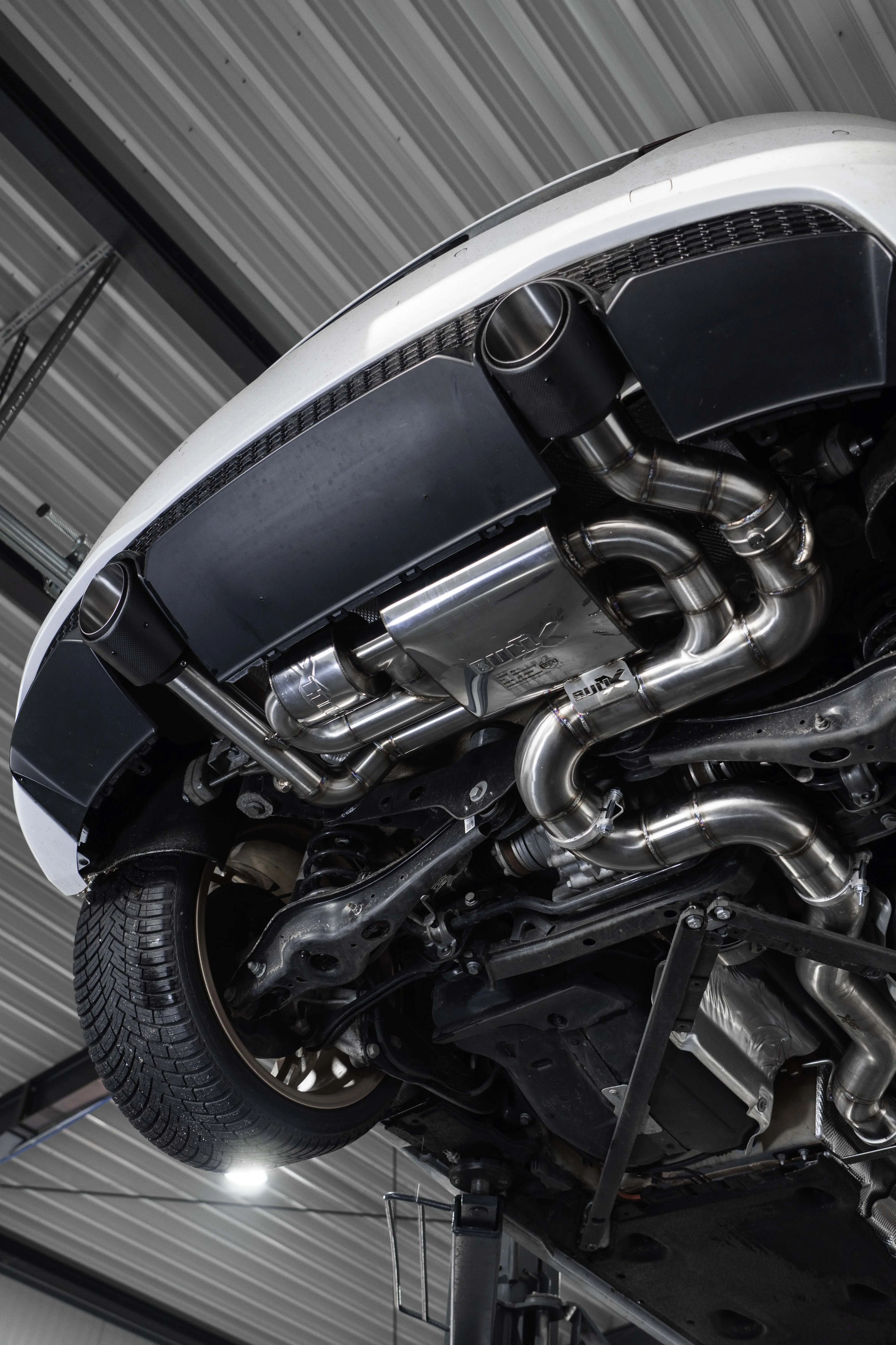 EGO-X Abgasanlage 3,5" Audi TT 8S quattro 230PS