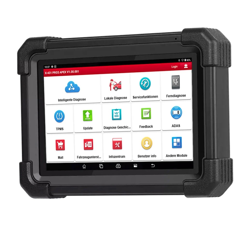 LAUNCH X431 PRO-Line 3 Elite – Profi-Diagnosegerät mit CAN-FD, DoIP & Online-Codierung