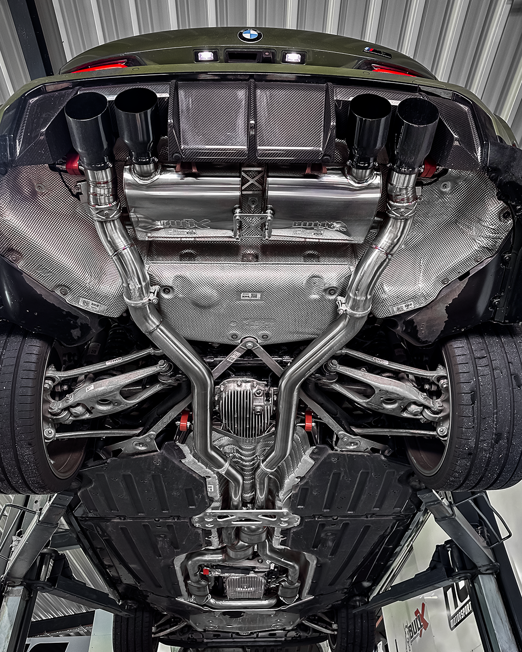 EGO-X Abgasanlage BMW M3/M4 inkl.Competition G80/G81/G82 (mit ECE)